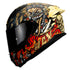 CASCO OBSIDIAN MICTLAN NEGRO DORADO MATE